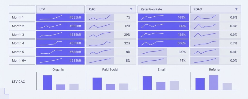 How to Build a Multi-Channel Dashboard That Shows Blended CAC and LTV by Platform - second section