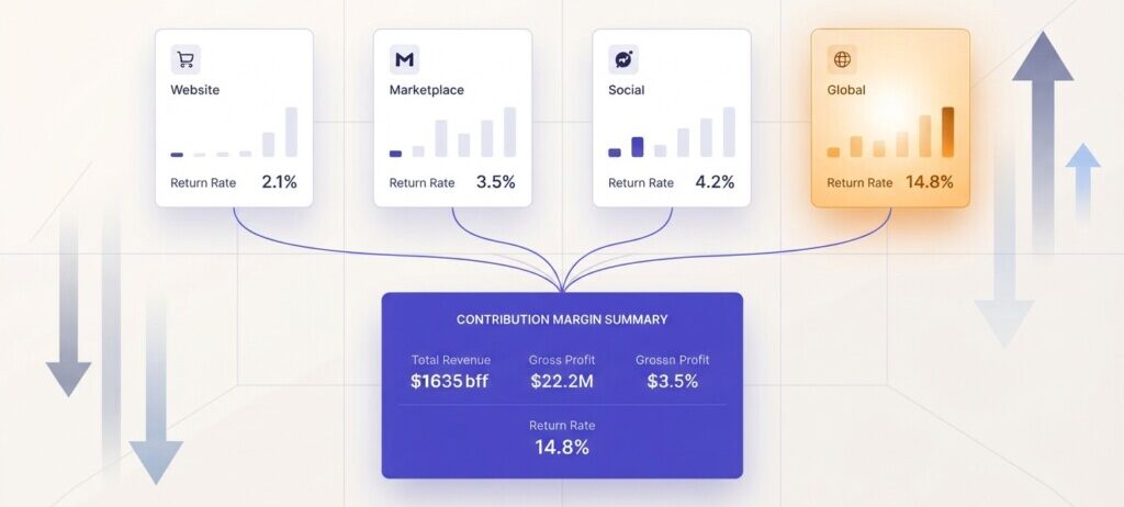 How to Track Return Rate by Channel and Calculate Its True Impact on Net Margin - Hero (1200x628)