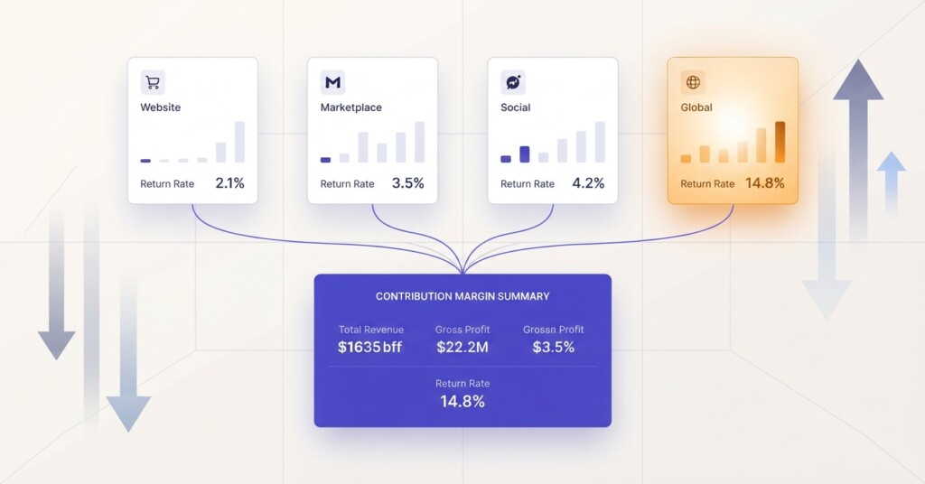 How to Track Return Rate by Channel and Calculate Its True Impact on Net Margin - Hero (1200x628)