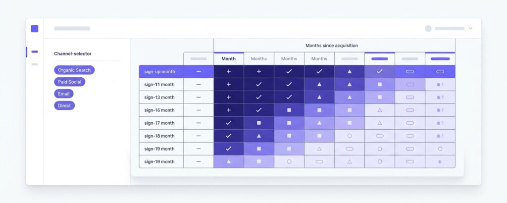How to Use Cohort Analysis in Shopify Analytics to Measure Repeat Purchase Rate by Acquisition Channel - First Section (1200x480)