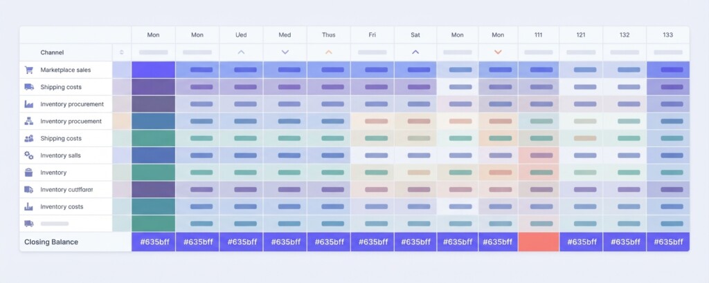 How to Build a Rolling 13-Week Cash Flow Forecast That Accounts for Platform Payout Delays Across Multiple Channels - Second Section (1200x480)
