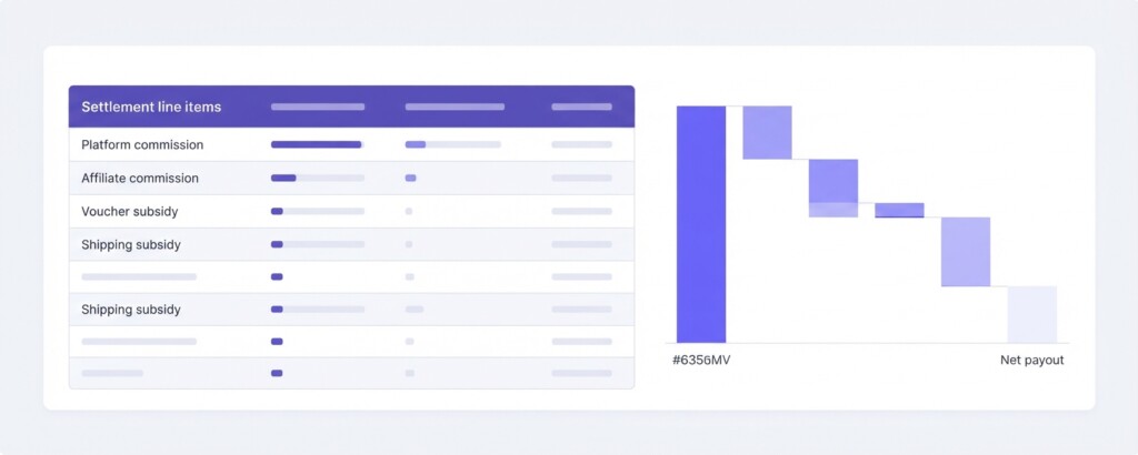 How to Use TikTok Shop Finance Reports to Reconcile Payouts, Commissions, and Deductions Into a Clean Monthly P&L - First Section (1200x480)